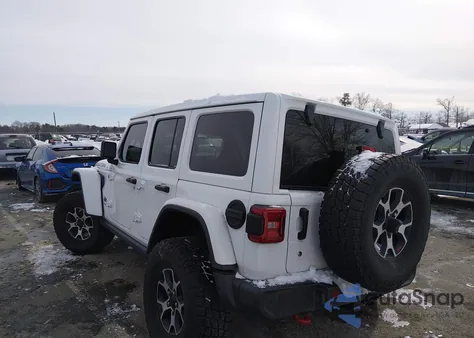 2020 Jeep Wrangler Unlimited Rubicon 4X4 from USA, damaged, VIN 1C4HJXFG8LW141204